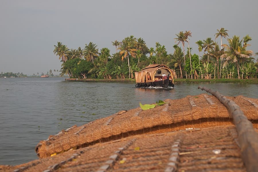 Houseboat on the Kerala backwaters